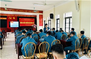 Cụm huấn luyện số 3: Khai mạc huấn luyện chiến đấu năm 2021