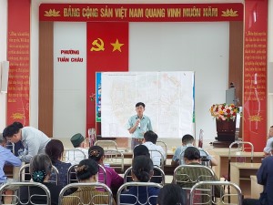 Hội nghị Công bố Quyết định về việc hủy bỏ 27 đố án quy hoạch chi tiết trên địa bàn phường Tuần Châu, thành phố Hạ Long