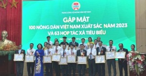 Quảng Ninh có 1 HTX tiêu biểu và 1 nông dân xuất sắc được Trung ương Hội Nông dân vinh danh