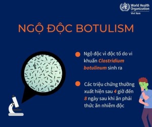 Khuyến cáo phòng chống ngộ độc thực phẩm do độc tố botulinum