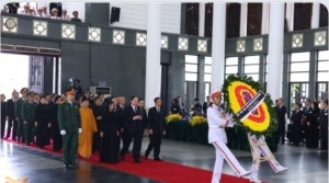 Đoàn đại biểu tỉnh Quảng Ninh viếng Tổng Bí thư Nguyễn Phú Trọng