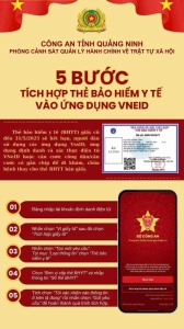 5 Bước tích hợp bảo hiểm y tế vào VneID